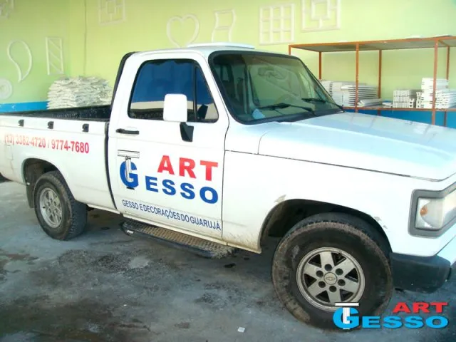 Setor de tintas e materiais de pintura na Art Gesso Guarujá