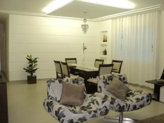 Projeto de drywall em Guarujá - home theater com sanca